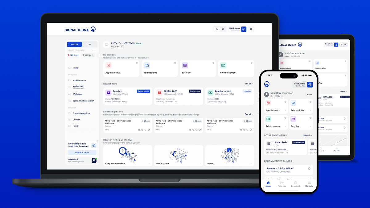 Signal Care Assistant: Complete Digital Insurance Platform for SIGNAL ...