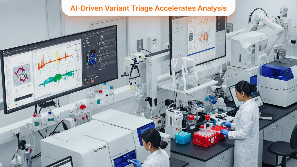 AI-Driven Variant Triage Accelerates Analysis