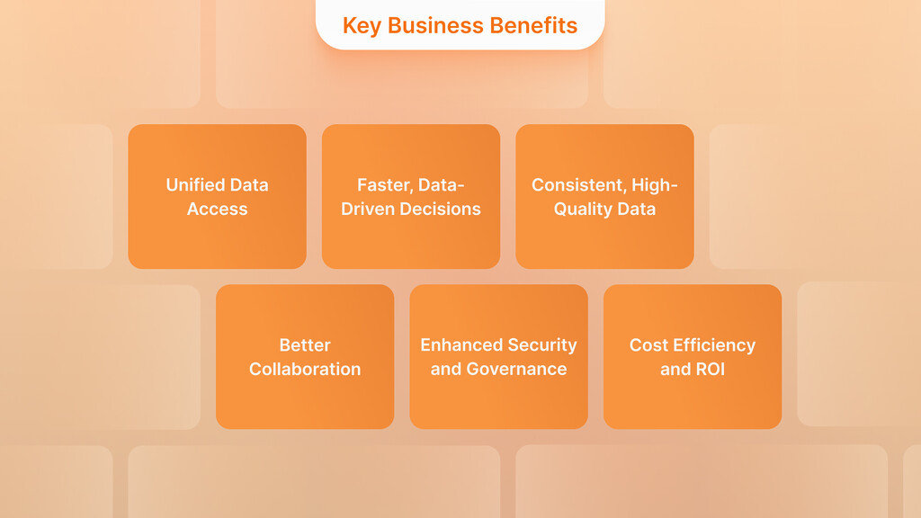 Data Warehouse Key Business Benefits