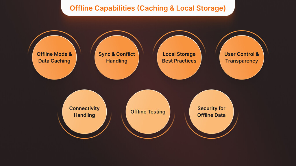 mobile apps - Offline Capabilities (Caching & Local Storage)