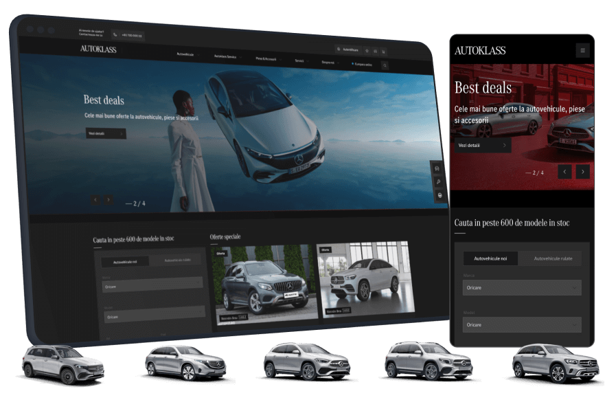 Autoklass Case Study: Building a Unified Online Experience for Luxury Car Sales and Services