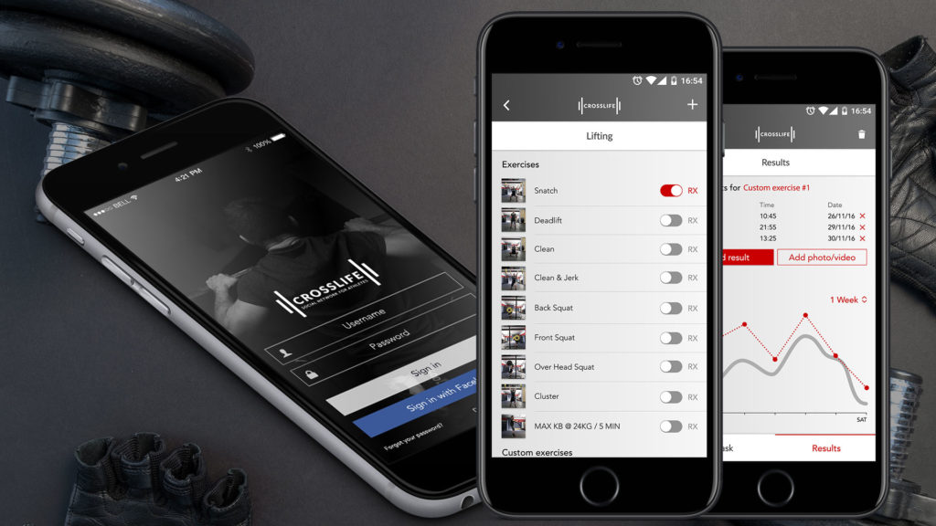 Fitness Mobile App for Crossfit