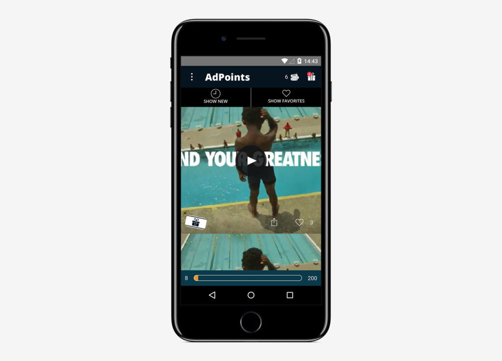 Mobile App - Video Playback Screen