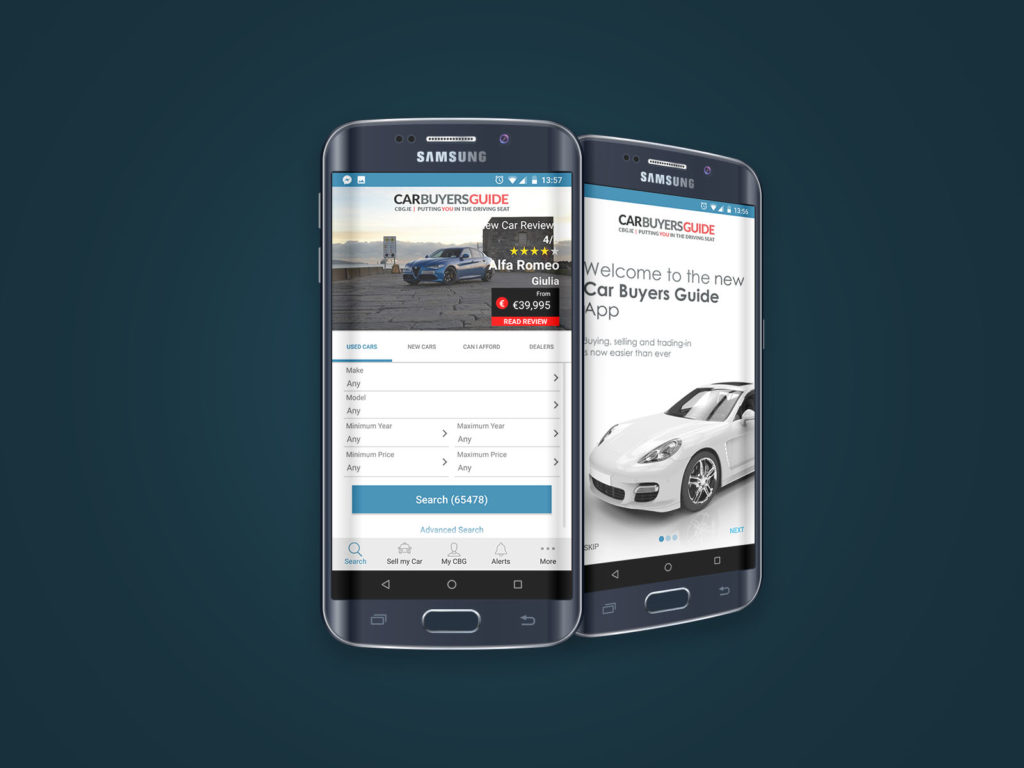 Car Buying Guide App Filters Screen